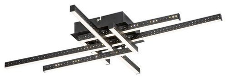 Lampa sufitowa Rabalux Casimir 5268 czarny matowy