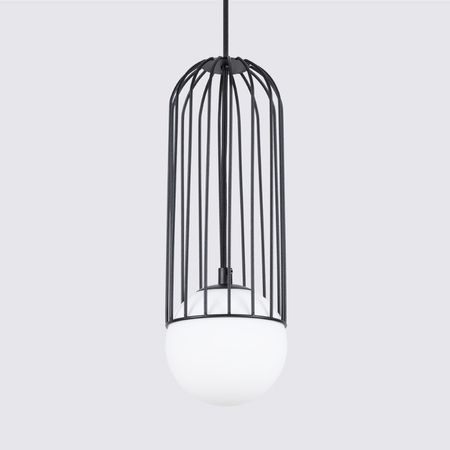 Sollux Lighting Lampa wisząca BRINA 1 czarna SL.1332