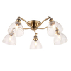 Lampa sufitowa Endon Lighting Hansen 97248 mosiądz