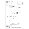 Sollux Lighting Kinkiet ceramiczny VIXEN SL.0834