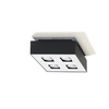 Sollux Lighting Plafon NERO 12,5 czarny/chrom SL.1408