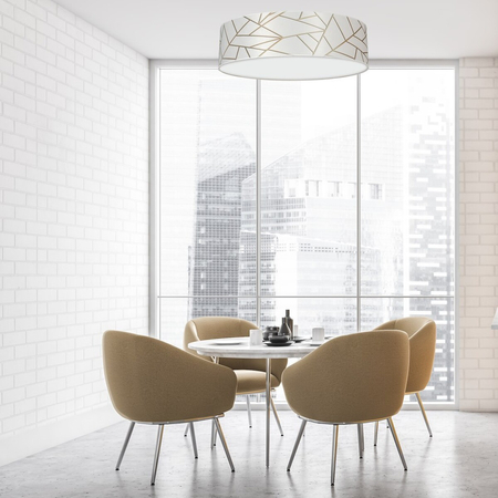 Milagro Lampa sufitowa Ziggy 3xE27 Ø50cm Biały/Złoty MLP7567 Biel / Złoto