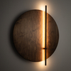 Kinkiet Nowodvorski SUNSET LED 11432 Ciemne drewno
