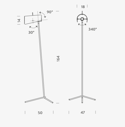 Lampa podłogowa Nemo CLAENN21 Claritas