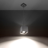 Sollux Lighting Lampa wisząca QUBIC czarna SL.0963