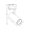 Ice SET 3F 4xGU10 biały LP-732 4W WH SET