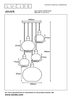 Lampa wisząca Lucide JULIUS 34438/05/65 czarny