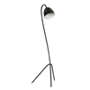 Lampa podłogowa HARIS LP1 BLACK / WHITE Emibig 864/2 biały/czarny