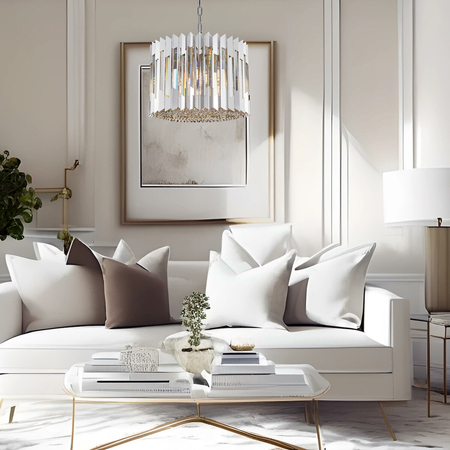 Milagro Żyrandol RITZ CHROME 7xE14 ML0394 CHROM