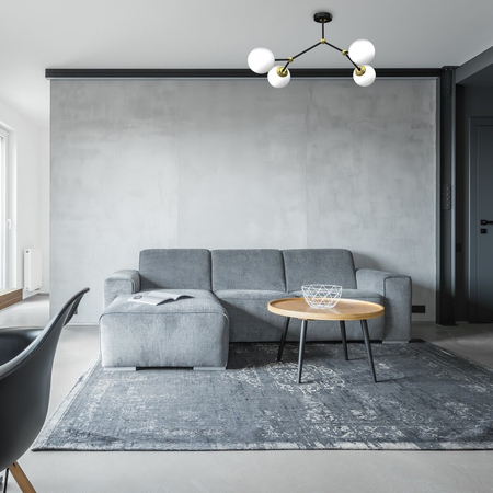 Milagro Lampa sufitowa JOY BLACK / GOLD 4xE14 MLP7461 CZARNY / ZŁOTY