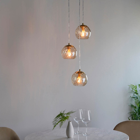 Endon Lighting Lampa wisząca 91971 mosiądz