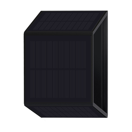 Eko-Light Kinkiet Solarny Wings 50lm 3000K EKO9097 CZARNY