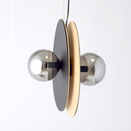 Lampa wisząca SOHO 2 Emibig 1302/2 czarny