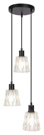 Lampa wisząca Rabalux Jarina 5333 czarny