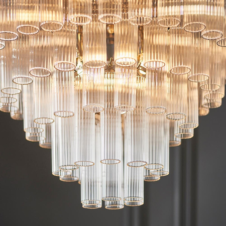 Lampa wisząca Endon Lighting Toulouse 104090 nikiel
