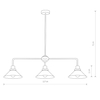 Lampa wisząca Nowodvorski 9150 Craft II