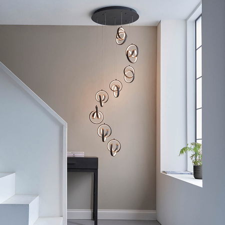 Endon Lighting Lampa wisząca 97625 czarny