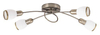 Lampa sufitowa Rabalux Elite 5973 brąz