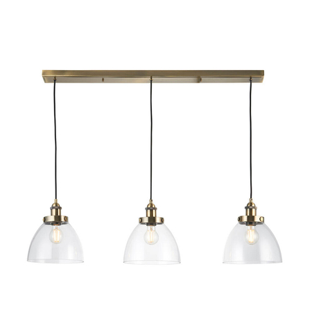 Endon Lighting Lampa wisząca 98114 mosiądz