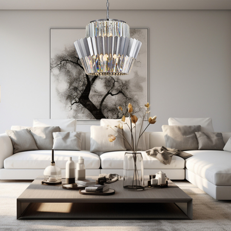 Milagro Żyrandol DONNA CHROME 12xE14 ML0416 CHROM