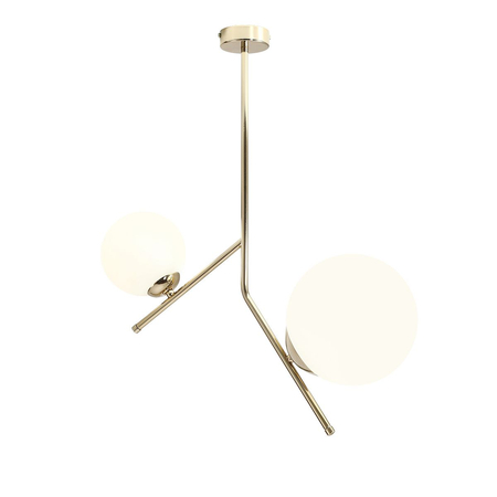 Plafon PLAFON GALLIA 2 GOLD Aldex 1095PL_H30 złoty