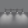 Sollux Lighting Plafon LEMMI 4L czarny SL.1168
