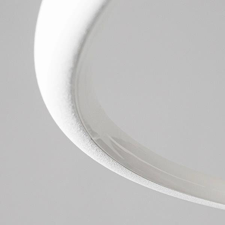 Lampa wisząca Linea No.5 60/40cm biała 3k