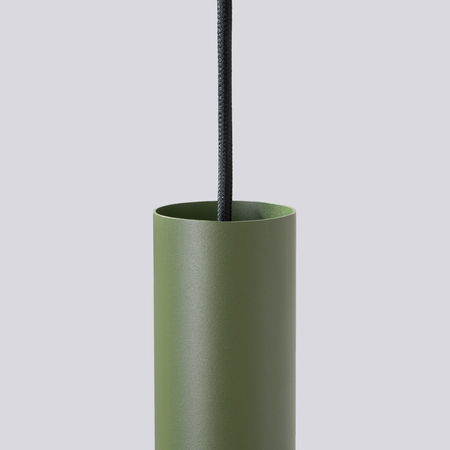 Sollux Lighting Lampa wisząca LAGOS 1 zielona oliwka SL.1484