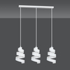 Lampa wisząca SAGA 3 WHITE Emibig 351/3 biały