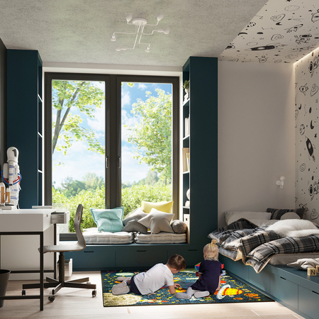 Sollux Lighting Żyrandol VECTOR 8 biały SL.1444