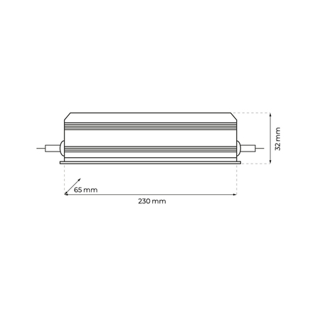 Eko-Light ZASILACZ LED 150W IP67 EKZAS1173 CZARNY
