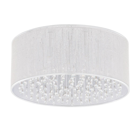 Plafon Italux C0173-06M-B5B3 Quartz II Srebrna