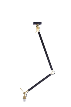 Lampa wisząca ZYTA S PENDANT LAMPBODY BK/GO Azzardo AZ4189 black / gold