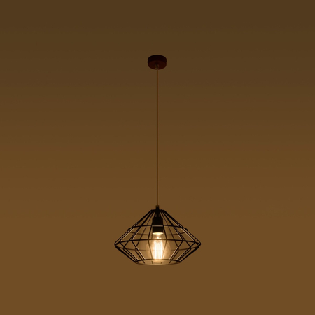 Sollux Lighting Lampa wisząca UMBERTO czarna SL.0294