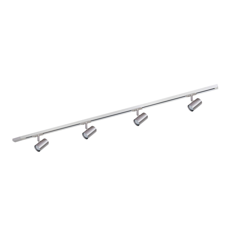 Zestaw szynowy Italux Marvi TR Jazz SN 911408-4-SN-SET Nikiel satynowany