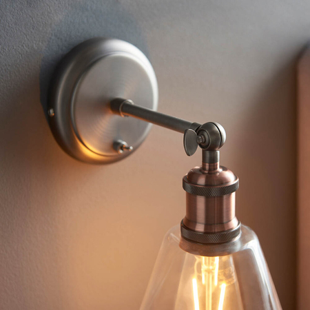Kinkiet Endon Lighting Hal 92874 patyna