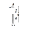 Lampa wisząca Luces Exclusivas LE44346 biały