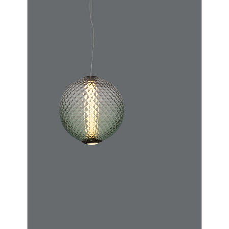 Lampa wisząca Luces Exclusivas CORVELA LE45175 szary i odcienie szarości, zielony