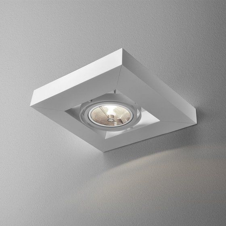 Kinkiet AQForm Cadva 111 x 1 Wall Biały Struktura