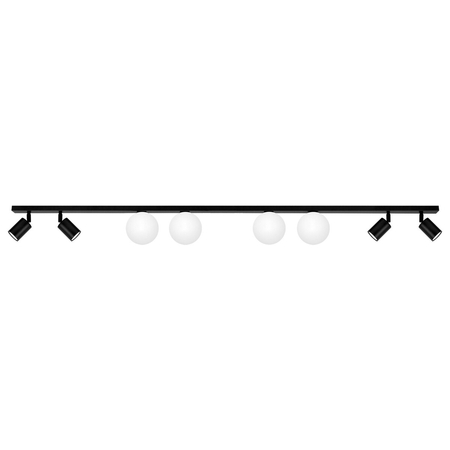 Lampa sufitowa Kaja SWING K-5493 czarny, biały