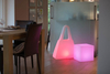 Kostka LED Lampa zewnętrzna ogrodowa 2700K RGB 43cm 32444L biały