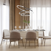 Milagro Lampa wisząca HOOP CHROME 93W LED ML1551 CHROM