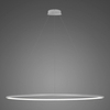 Lampa wisząca Ledowe Okręgi No.1 150cm 3k srebrna Dali