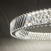 Żyrandol Nowodvorski LUXORA LED 11705 przezroczysty