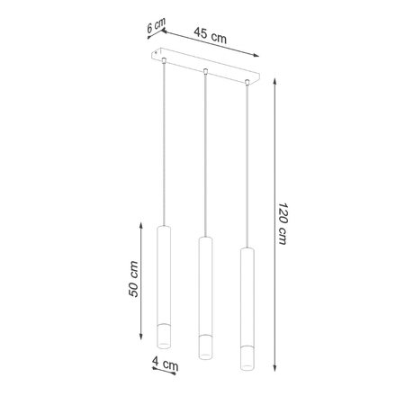 Sollux Lighting Lampa wisząca WOODY naturalne drewno SL.1011