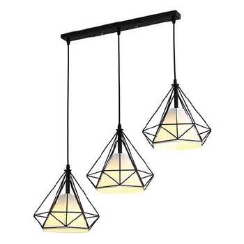 Lampa wisząca Diament Abigali Diamond III L