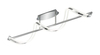 Lampa sufitowa Trio 672910106 srebrny