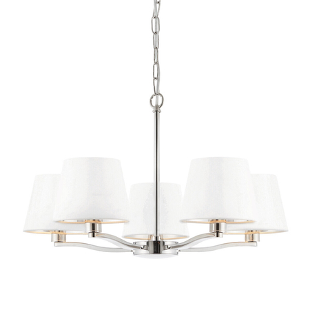 Endon Lighting Lampa wisząca 73022 biały/chrom
