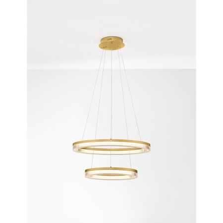 Lampa wisząca Luces Exclusivas LANTELVO LE45393 złoty i odcienie złota