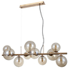 Lampa wisząca Italux PND-406007-10-HBR Mosiądz miodowy